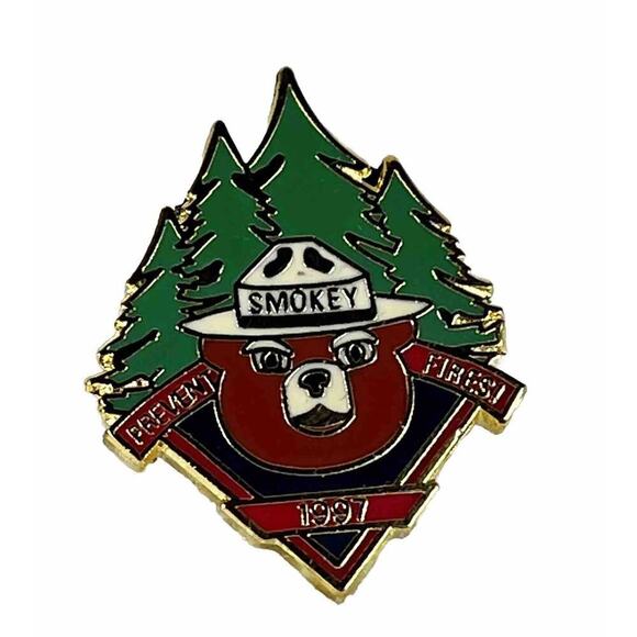 Lot of 11 Smokey The Bear Forrest Service Collectible Pins Collection Hat Pins - Picture 14 of 16